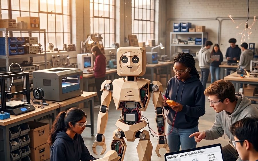Origami, the open-hardware humanoid robot